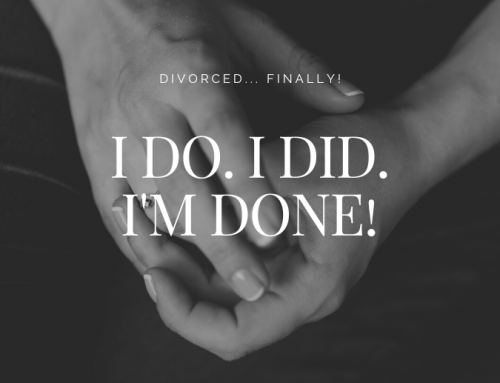 I do, I did, I’m done!